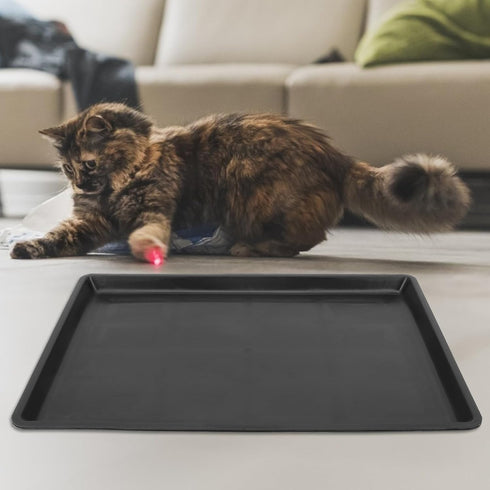 Cabilock 2pcs Pet Cage Tray Dog Poop Pan Accessory Tray Pet Potty Tray Dog Poop Tray Pet Poop Tray Plastic Crate Pan Dog Kennel Pan Rabbit Tray Do...