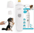 ALL FOR PAWS Dog Nail Grinder, Professional Electric Pet Nail Trimmer Super Quiet Painless Paws Grooming & Smoothing Tool for Large Medium Small D...