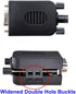 Connector DB9 RS232 D-SUB Female Adapter Serial 9 Pin Port DB9 COB Breakout Terminal Connector Signal Module with Case (Female with Screw)...