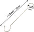 Maydahui 5 PCS Extra Long 16 inch S Shaped Hooks Stainless Steel Large Size Silver Hanger for Bird Feeder Plant Hanger Tree Branch Hook Clothes Ou...