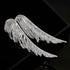 Crystal Angel Wings Brooch Pins,Elegant Rhinestone Feather Wings Lapel Pin Suit Coat Breastpin for Women Men Wedding Party Jewelry Gitfs...