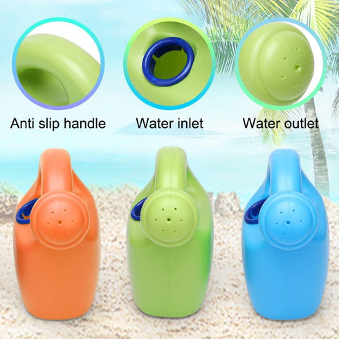 Watering Can for Kids, Beach Sand Toys Garden Play Time or Practical Use, Childs ABS Plastic Watering Can, Small Water Can Garden Tools for Boys a...