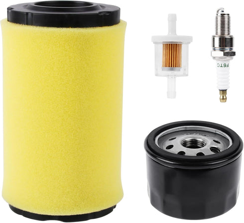 793569 793685 GY21055 MIU11511 Lawn Mower Tractor Engine Air Filter, Oil Filter, Fuel Filter Spark Plug Tune Up Kit...