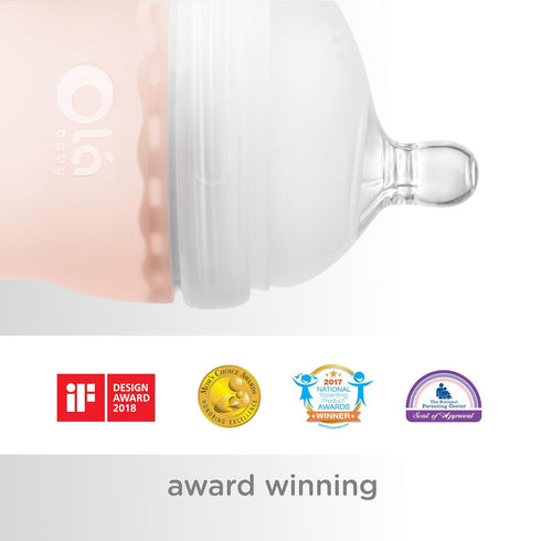 Olababy Gentle Baby Bottle (4oz, Mint)...