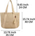 Large Straw Woven Bag for women, Straw Beach Tote Bag with Tassels, Boho Summer Shoulder Handbags for Vacation...