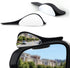LivTee Blind Spot Mirror with Side Mirror Rain Guard, Carbon Fiber 2-in-1 Side Mirror Covers Kit with Wide Angle Adjustable Stick for Cars SUV and...