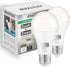 Dusk to Dawn Light Bulbs Outdoor, 60W Equivalent, Daylight, LED 9.5W, A19, 2-Pack, HQ-H011...