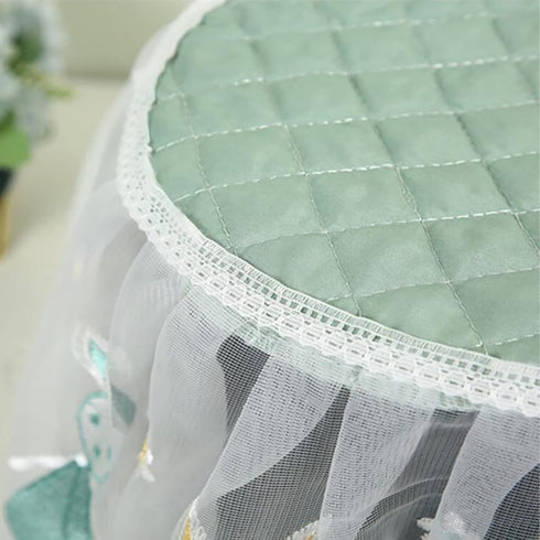 Air Fryer Cover Dust Cover Lace Embroidery Crock Pot Cover Small Appliance Covers Kitchen Decor...