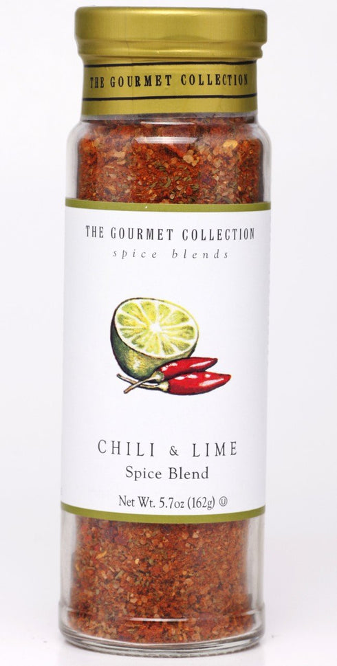 The Gourmet Collection Seasoning Blends, Chili and Lime Spice Blend - Seasoning for Cooking Fish, Soup, Chicken Wings, Salmon, Salads, Vegetables....