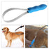 Dual-Sided Shedding Blade Shedding Blade Horse Hair Brush Horse Shedding Tool Dog Grooming Tool with Soft Touch Grip Handle for Pets Grooming Tool...