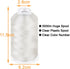 New brothread - Single Huge Spool 5000M Each Polyester Embroidery Machine Thread 40WT for Commercial and Domestic Machines - Ivory White (Janome C...