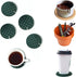 Cactus Coasters Set for Drinks of 6 Pieces,Funny Coasters Cactus Gift with Flowerpot Holder for Home Office Bar Decor...