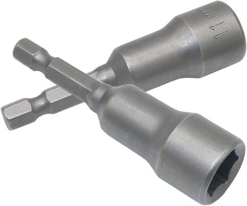 11mm Hex Shank Magnetic Nut Driver Power Screw Drill Bits Socket Wrench Tools 2Pcs...