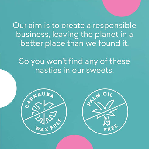 Candy Kittens Sour Watermelon Plant-Based Candy - Palm Oil Free, No Artificial Colors or Sweeteners, Natural Fruit Flavour Candy - Gummy Chewy Gou...