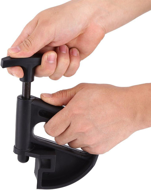 Tire Changer, 1pcs Tire Bead Clamp Drop Center Tool, Auto Manual Tire Bead Breaker Changer Universal Rim Pry Wheel Changing Helper...