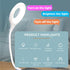 Voice Control Bedside Light, USB Intelligent Voice Control Night Light, Portable LED Light, Intelligent Voice Small Desk Light, Home Study Bedside...