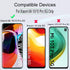 Ibywind Screen Protector For Xiaomi Mi 10/10 Pro,with 2Pcs Flexible TPU Film,1Pc Camera Lens Protector,1Pc Backing Carbon Fiber Film [Fingerprint ...