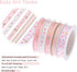 LaRibbons 5 Rolls Baby Girl Light Pink Satin Ribbon for Gift Wrapping, Craft Ribbon for Baby Shower, Birthday, Wreath, Party Decoration, 5Yards/Ro...