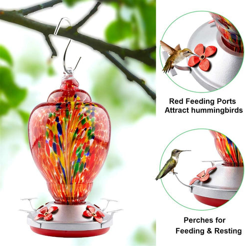 Hummingbird Feeder Accessories Feeder Bottom for WOSIBO...