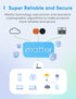 meross Matter Smart Plug Mini, Energy Monitoring, MSS Easy Setup, 15A/1800W, 100% Privacy Wi-Fi Outlet Support Apple HomeKit, Alexa, Google Home w...