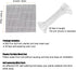 ORIMERC 200 Pcs 2 x 2 inch Plant Pot Drainage Hole Mesh Pad Screen with 30 feet Self Watering Hydroponic Wick Cord DIY Vacation Automatic Waterer ...