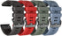 ANCOOL for Garmin Fenix 5X/7X/6X Watch Band Quickfit 26mm Watch Bands Compatible with Fenix 6X Pro/5X Plus/7X Pro/8 51mm(Black,Red,Olive Green,Sla...
