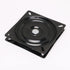 BQLZR 6.1 inch A3 Steel Plate Black Ball Bearing Square Swivel Chair Swivel Turntable for Bar Stool Chair...