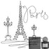 Paris ladies perfume lasting fragrance tenderness Paris ladies perfume 40ml gift box...