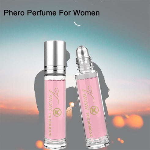 Women Pheromone Perfume - Long-lasting and Addictive Personal Roll-on Pheromone Perfume Oil Fragrance - Cologne for Women to Attract Men (Pack of ...