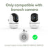 bonoch Baby Monitor Mount Baby Monitor BBM01/ BBM02/ BBM03 Crib Mount Camera Holder Wall Mount Flexible Mount Versatile Twist Mount without Wall D...