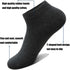 10 Pairs Ankle Socks No Show Sock Low-Cut Athletic Men Women Cotton Socks...