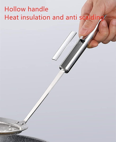 Skimmer Spoon, Stainless Steel Spider Strainer Skimmer Spoon Grease Fine Mesh Strainer Skimmers Spoons for Cooking Frying Skimming Grease, Foam an...