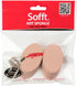 Sofft Artist Tools by GOLDEN, Round Angle Slice Sponges, Pack of 2, Professional Artist Pastels...