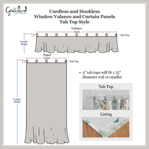 Barefoot Bungalow Thalia Window Valance, Multi Color...
