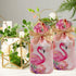 Elwish 24pcs Flamingo Treat Bags - Plastic Drawstring Candy Goodies Gift Wrapping for Birthday Party, Wedding, Baby & Bridal Showers...