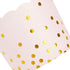 Sparkle and Bash 50 Pack Pink and Gold Cupcake Wrappers, Paper Baking Cups, Muffin Liners for Baby Shower, Birthday Party (2.2 In)...