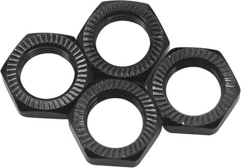 4Pack Share Goo Metal 12mm to 17mm Wheel Hex Drive Hub Adapter Conversion 15mm Offset Extension Compatible with Tamiya Axial RC4WD Traxxas HPI Him...