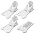 Inaya Sliding Door Lock for Child Safety (4-Pack) - Child Proof Locks for Sliding Glass Doors, Windows, Closets & Cabinets. Safety Locks for All Y...