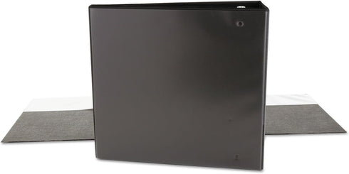 Universal 20995 Slant-Ring Economy View Binder, 4-Inch Capacity, Black...