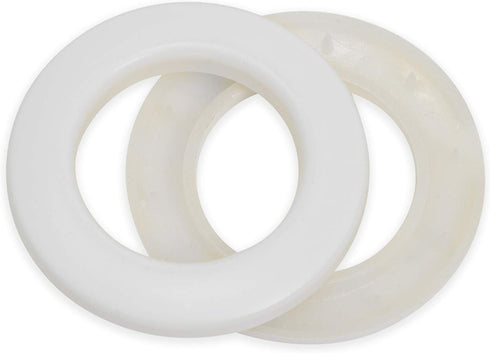 Dritz Home 1" Plastic Curtain Grommets, 8 Sets, White...