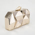 Evening Geometric Handbags Crossbody bags for Women Metal Clutch Purses for Parties Wedding with Chain...