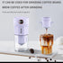 Portable Coffee Grinder and Blender Smoothies with 12Oz BPA Free Personal Travel Cup, Durable Stainless Steel Mix Blender with Metal Coffee Filter...