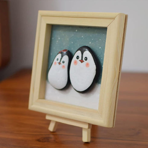 Tosnail 24 Pack 6" Small Art Easel Stand Tabletop Mini Wooden Display Stand Photo Holder Display Stand for Artist, Students, Adults, Kids Painting...
