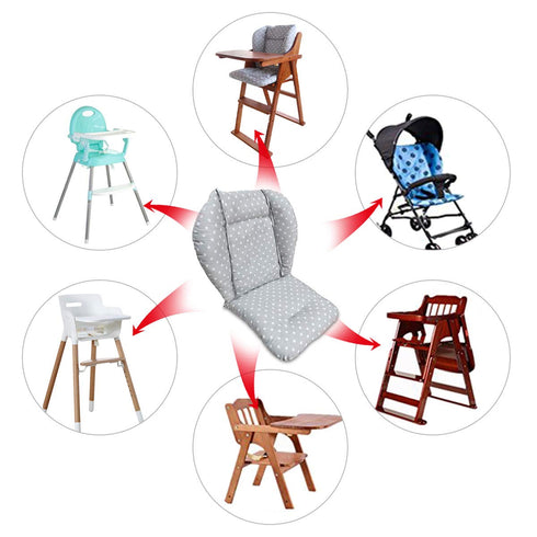 High Chair Cushion, High Chair Pad/seat Cushion/baby High Chair Cushion,soft and Comfortable,light and Breathable,make The Baby More Comfortable (...
