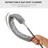 Retractable Gap Dust Cleaner, Microfiber Hand Duster Cleaning Tools, with 2 Washable Dusting Cloths and Long Handle Retractable Duster Brush for U...