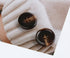40PCS 1 inch (25mm) Suit 4-Hole Buttons Overcoat Resin Dark Brown Buttons Crafts DIY Projects...