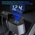 Retractable Car Charger, 4 in 1 Fast Car Phone Charger 100W with Cord 2.6ft, Retractable Cable and 2 USB Ports Car Charger Adapter for iPhone 15 1...