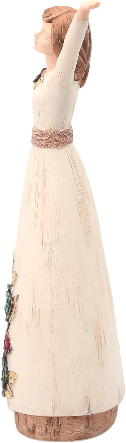 Pavilion Gift Company Simple Spirits 41007 Figurine, 7-1/2-Inch, White,Green,tan...
