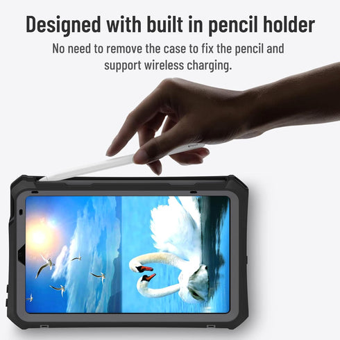for iPad Mini 6 Case - Waterproof Case for iPad Mini 6th Generation 2021 8.3 Inch Shockproof Full Body Protection 6th Gen iPad Mini 6 Tablet Case ...
