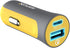 RapidX X2PD 30W USB-C PD Compact & Fast Dual Car Charger iPhone 14/13 / 12/11 / X / 8, Samsung Galaxy S22 S21 S20 S10 Note - Yellow...